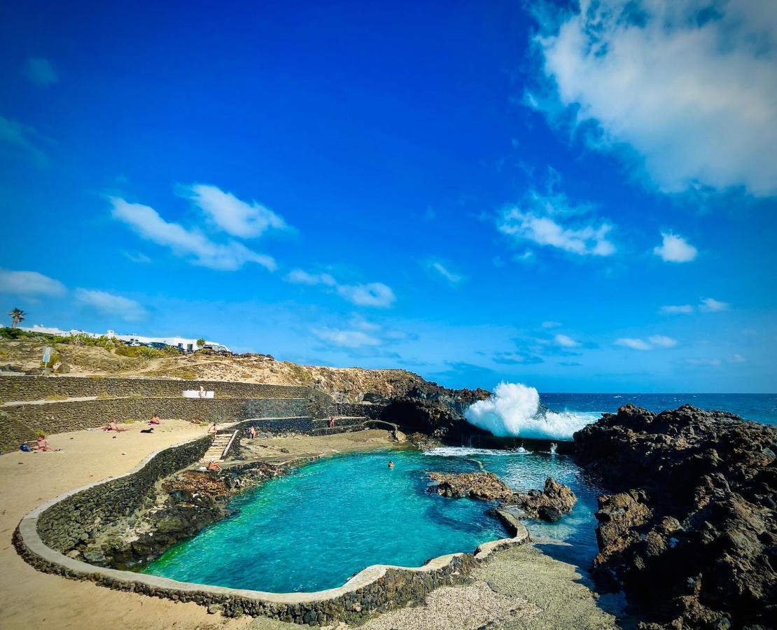 Casa Bella Vista Frente Al Mar Y Piscina Natural. Charco del Palo Esterno foto